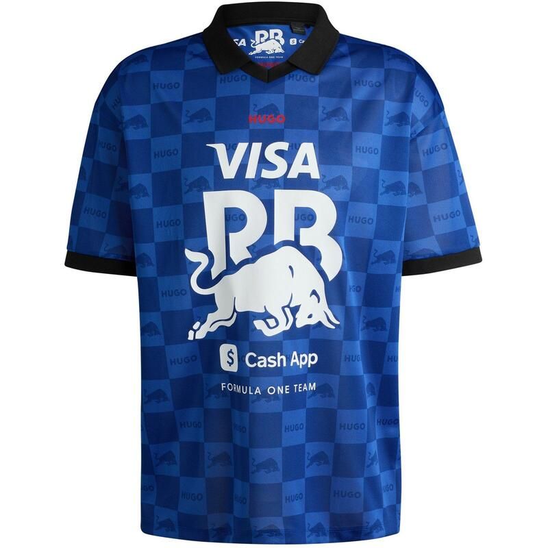 フューゴ メンズ トップス ポロシャツ Hugo Vcarb Polo Sn99 Med Blue ブルー