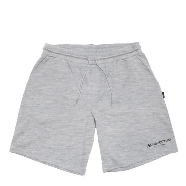 アクアスキュータム メンズ ボトムス カジュアルパンツ ショートパンツ フリース Aquascutumens Fleece Jogger Shorts Grey グレー