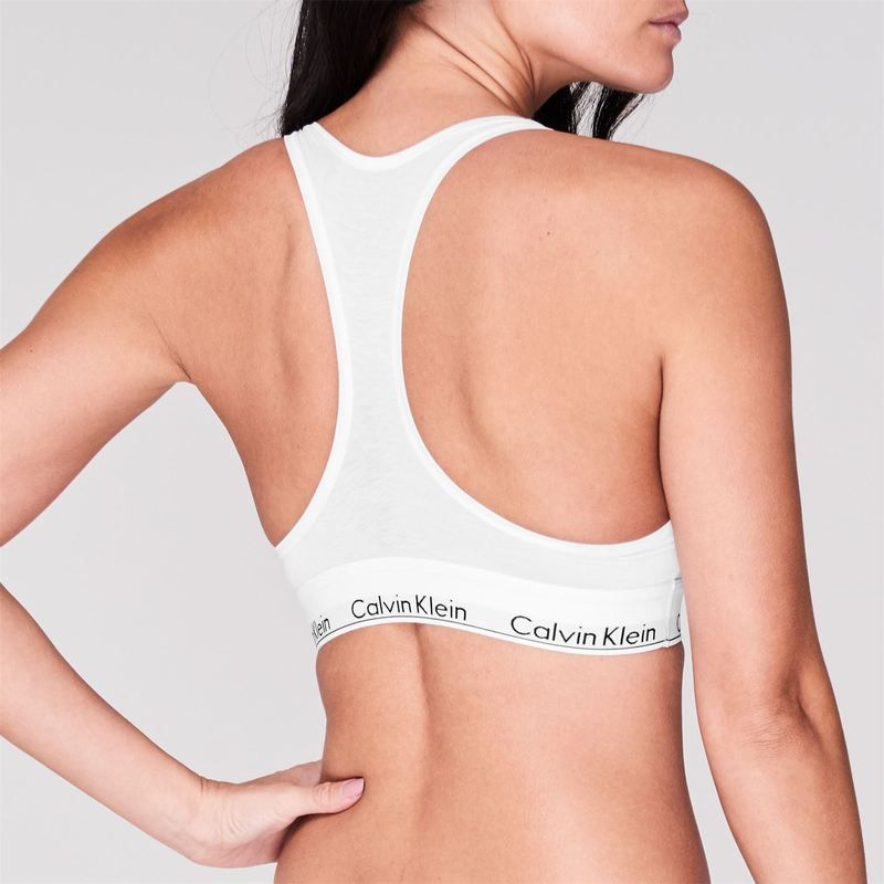 カルバンクライン レディース アンダーウェア ブラジャー コットン ロゴ Calvin Klein Modern Cotton Logo Bralette WHITE ホワイト カルバンクライン レディース アンダーウェア ブラジャー コットン ロゴ Calvin Klein Modern Cotton Logo Bralette WHITE ホワイト