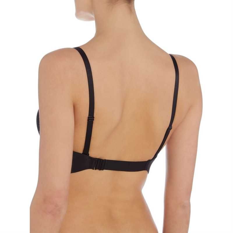 ワンダーブラ レディース アンダーウェア ブラジャー Wonderbra Ultimate plunge bra Black ブラック