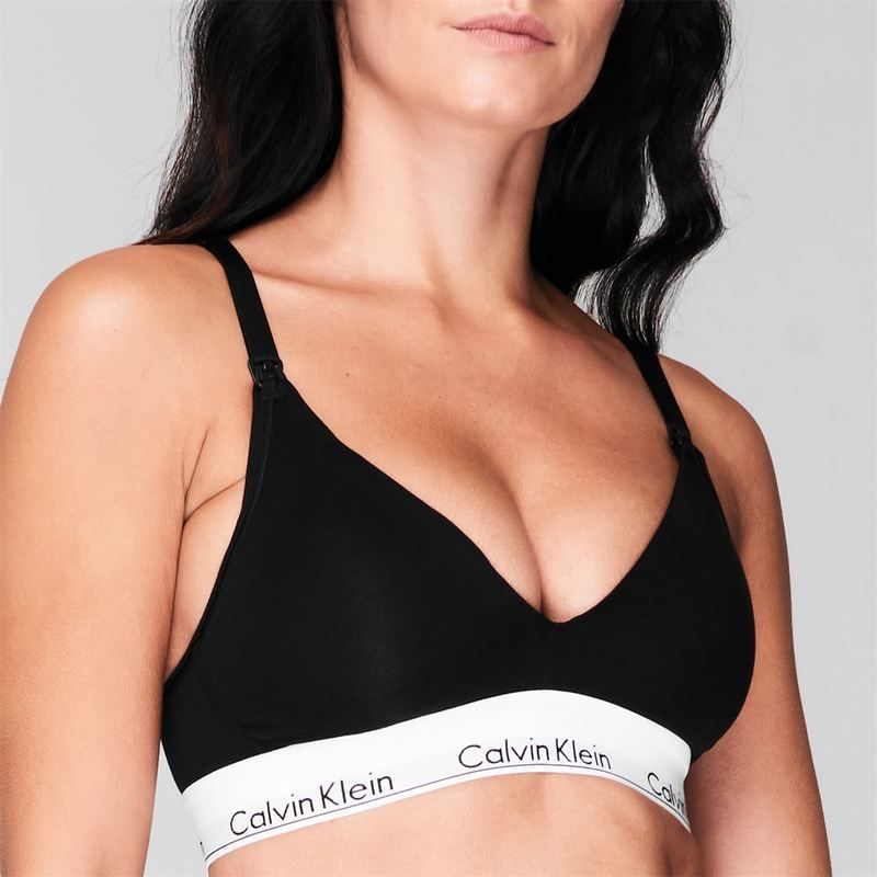 カルバンクライン レディース アンダーウェア ブラジャー マタニティ Calvin Klein Maternity Bralette Black 001 ブラック