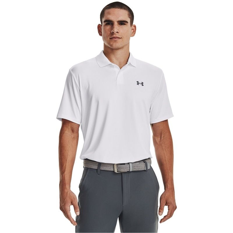 アンダーアーマー メンズ トップス ポロシャツ Under Armour Performance Polo Shirt Mens White ホワイト