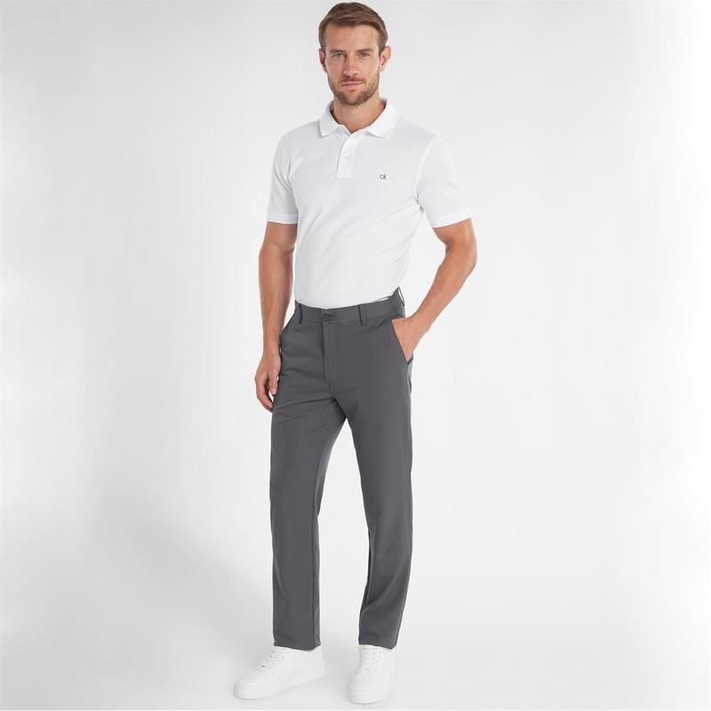 カルバンクラインゴルフ メンズ ボトムス カジュアルパンツ パンツ Calvin Klein Golf Stretch Trousers Steel