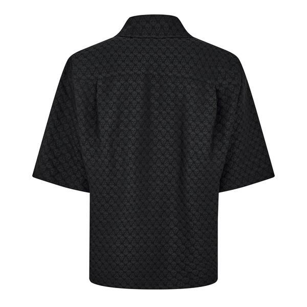 アレキサンダー・マックイーン メンズ トップス シャツ Alexander McQueen Bowling Shirt Black ブラック