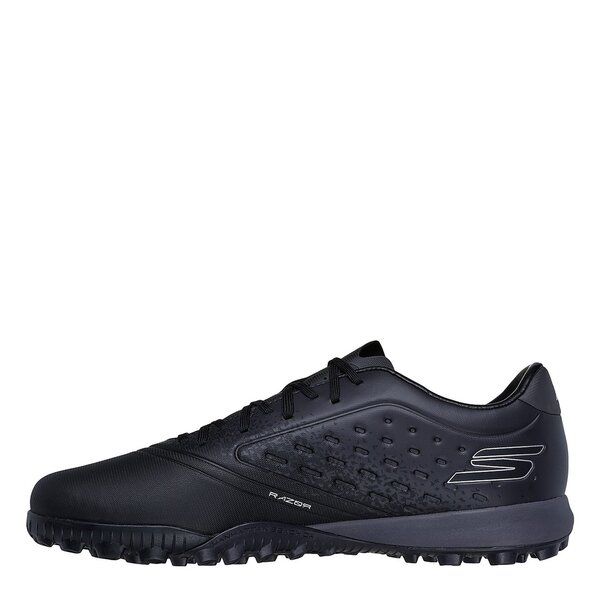 スケッチャーズ メンズ シューズ スニーカー ブーツ Skechers Razor Gold Astro Turf Football Boot BlackSilver ブラック