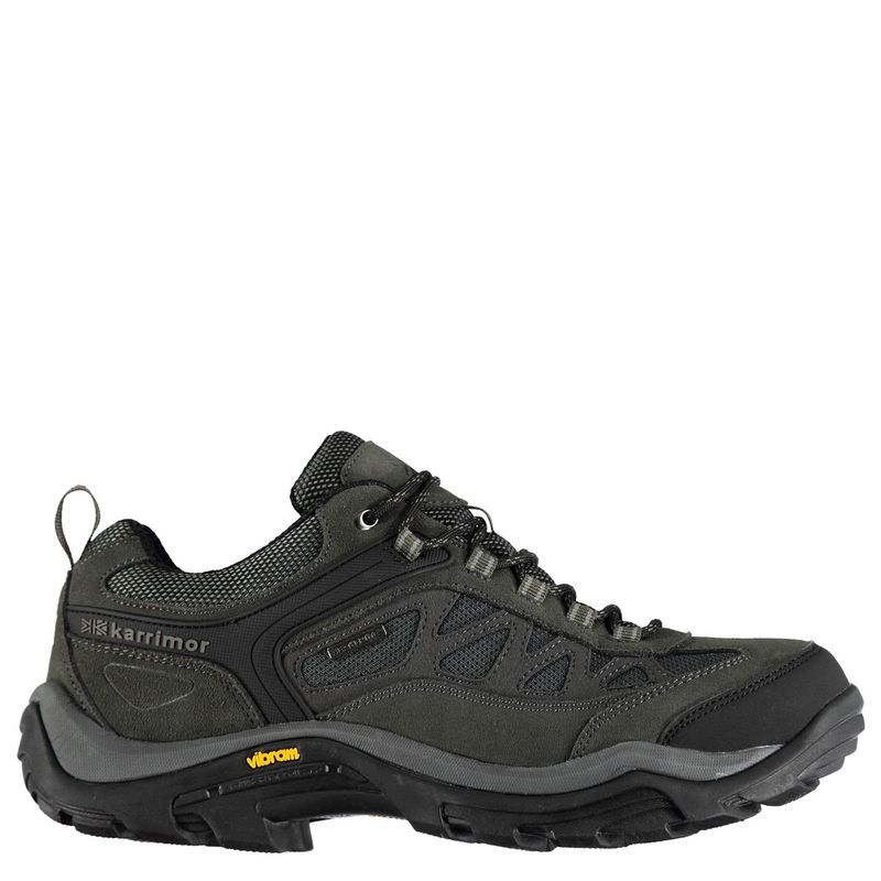 カリマー メンズ シューズ スニーカー Karrimor Aspen Low Mens Walking Shoes Charcoal チャコール