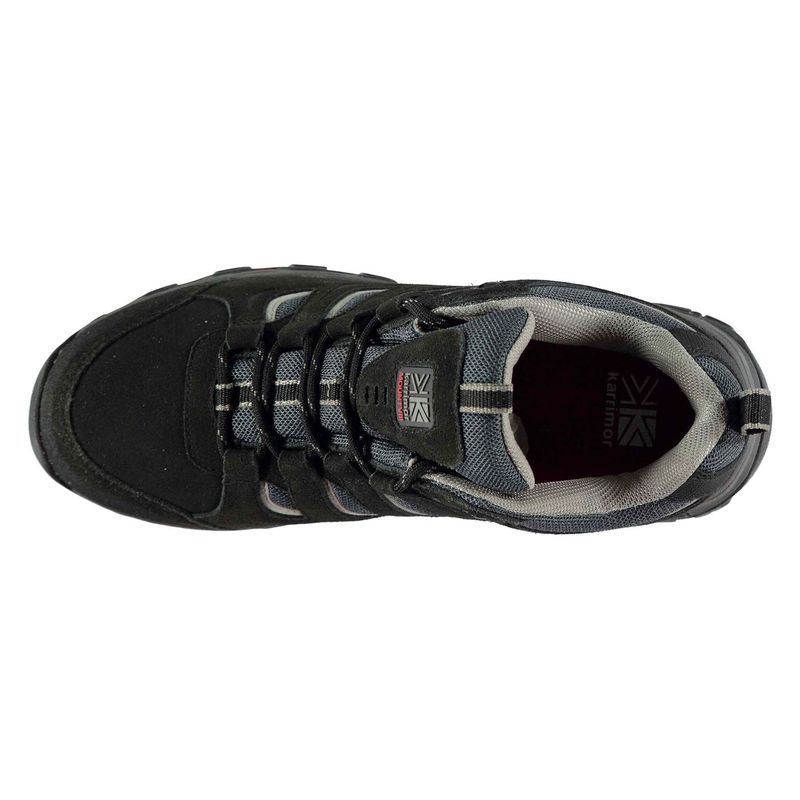 カリマー メンズ シューズ スニーカー Karrimor Mount Low Mens Walking Shoes Black ブラック