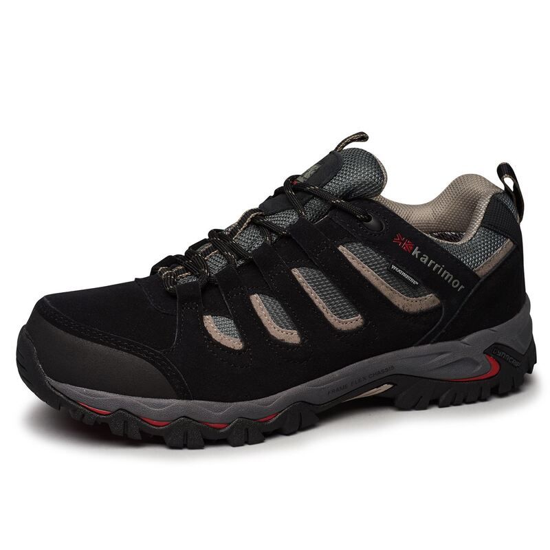 カリマー メンズ シューズ スニーカー Karrimor Mount Low Mens Walking Shoes Black ブラック