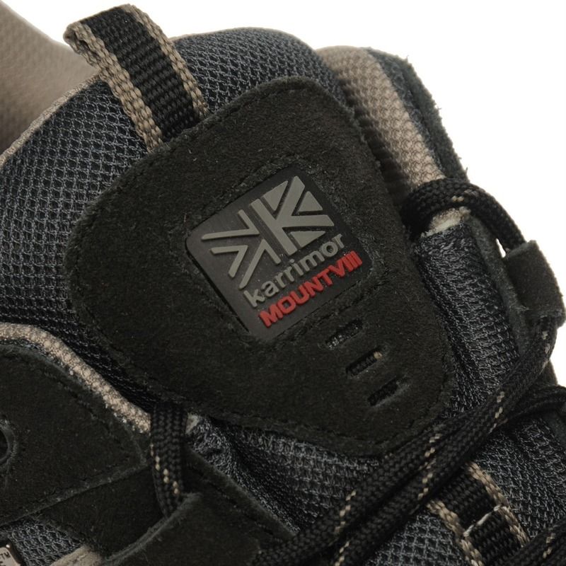 カリマー メンズ シューズ スニーカー Karrimor Mount Low Mens Walking Shoes Black ブラック