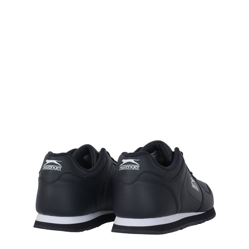 スラセンジャー メンズ シューズ スニーカー Slazenger Classic Mens Trainers NavyWhite ホワイト