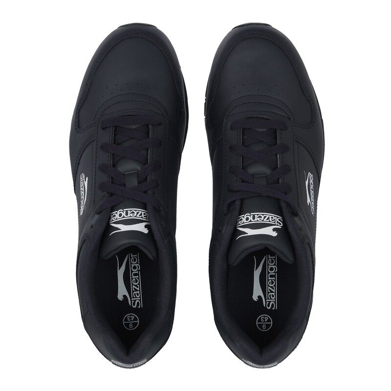 スラセンジャー メンズ シューズ スニーカー Slazenger Classic Mens Trainers NavyWhite ホワイト