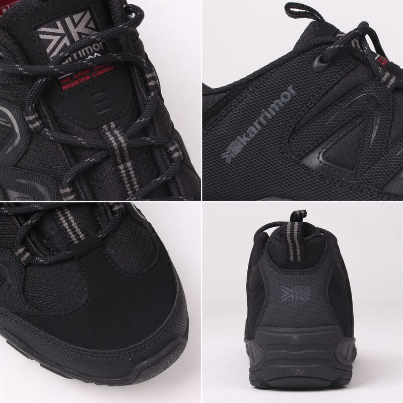 カリマー メンズ シューズ スニーカー Karrimor Summit Mens Walking Shoes Black ブラック