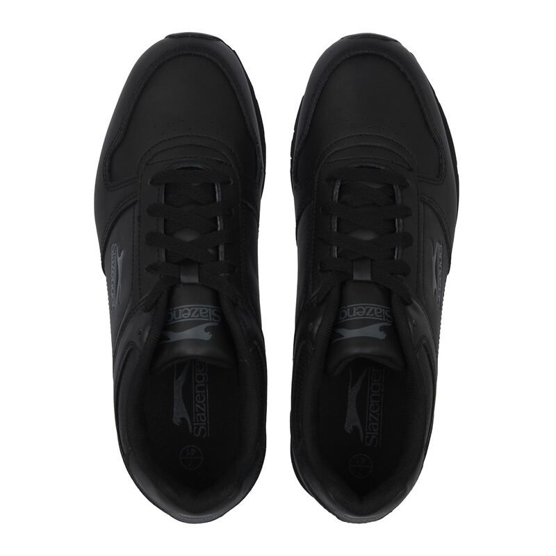 スラセンジャー メンズ シューズ スニーカー Slazenger Classic Mens Trainers BlackCharcoal ブラック