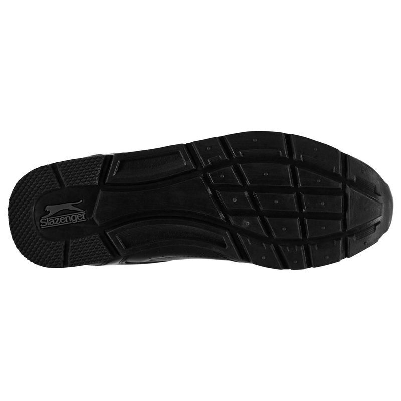 スラセンジャー メンズ シューズ スニーカー Slazenger Classic Mens Trainers BlackCharcoal ブラック