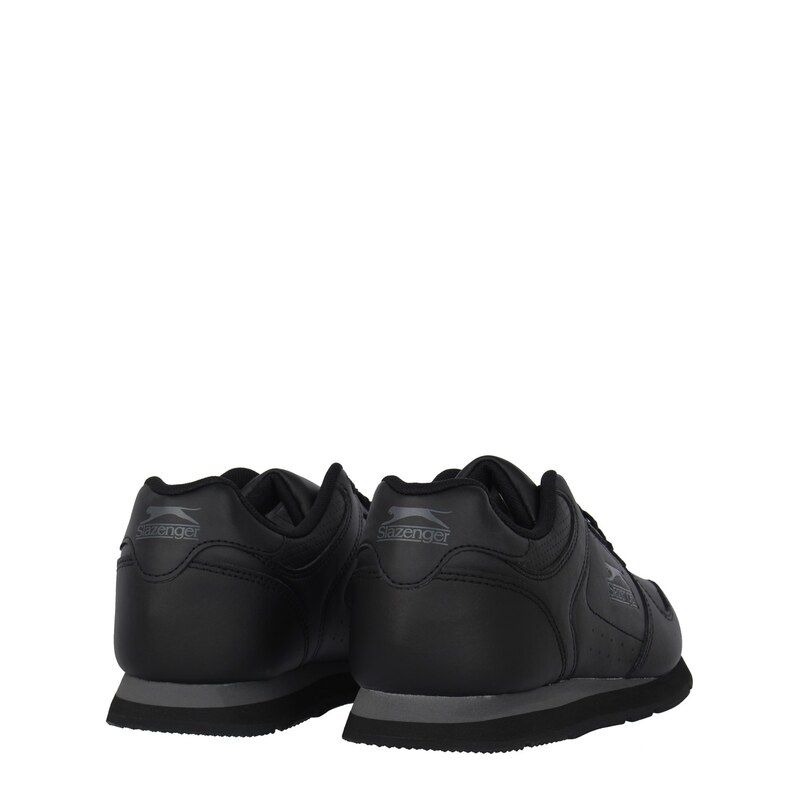 スラセンジャー メンズ シューズ スニーカー Slazenger Classic Mens Trainers BlackCharcoal ブラック