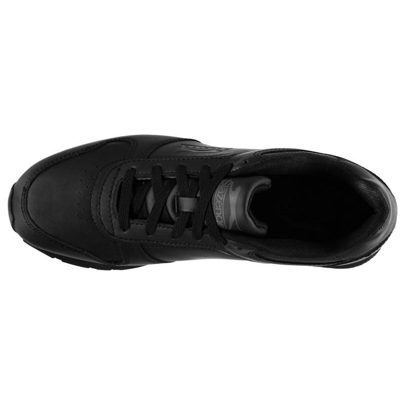 スラセンジャー メンズ シューズ スニーカー Slazenger Classic Mens Trainers BlackCharcoal ブラック
