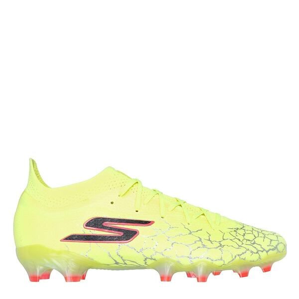 スケッチャーズ メンズ シューズ スニーカー ブーツ Skechers SKX_01 Diamond Firm Ground Football Boots YellowBlack ブラック スケッチャーズ メンズ シューズ スニーカー ブーツ Skechers SKX_01 Diamond Firm Ground Football Boots YellowBlack ブラック