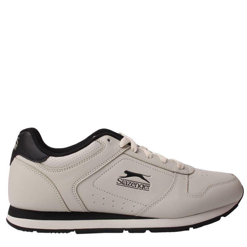 スラセンジャー メンズ シューズ スニーカー Slazenger Classic Mens Trainers ChalkBlack チョーク