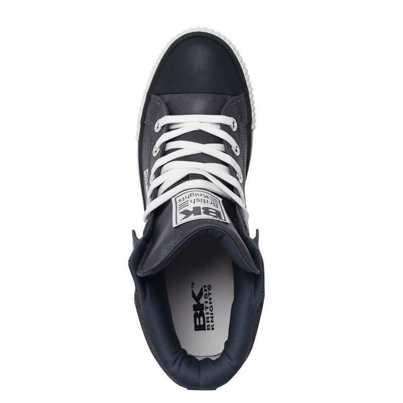 ブリティッシュナイツ メンズ シューズ スニーカー British Knights Roco Fold PU Mens Shoes Dk GreyBlack ブラック ブリティッシュナイツ メンズ シューズ スニーカー British Knights Roco Fold PU Mens Shoes Dk GreyBlack ブラック