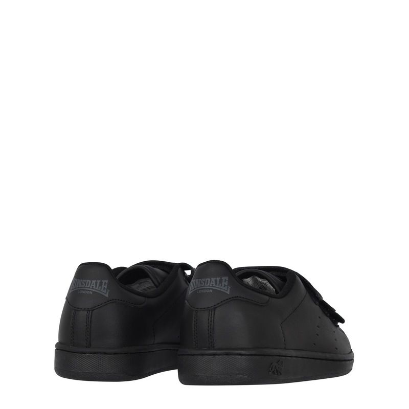 ロンズデール メンズ シューズ スニーカー Lonsdale Leyton Mens Trainers BlackBlack ブラック