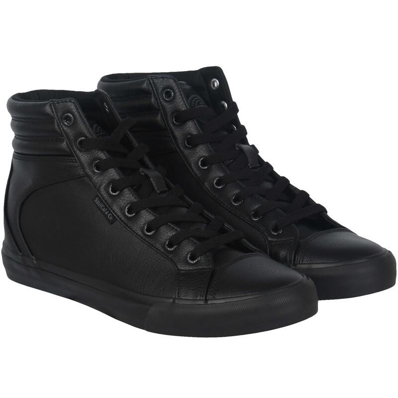 ソウルカル メンズ シューズ スニーカー SoulCal Asti Hi Mens Trainers BlackBlack ブラック