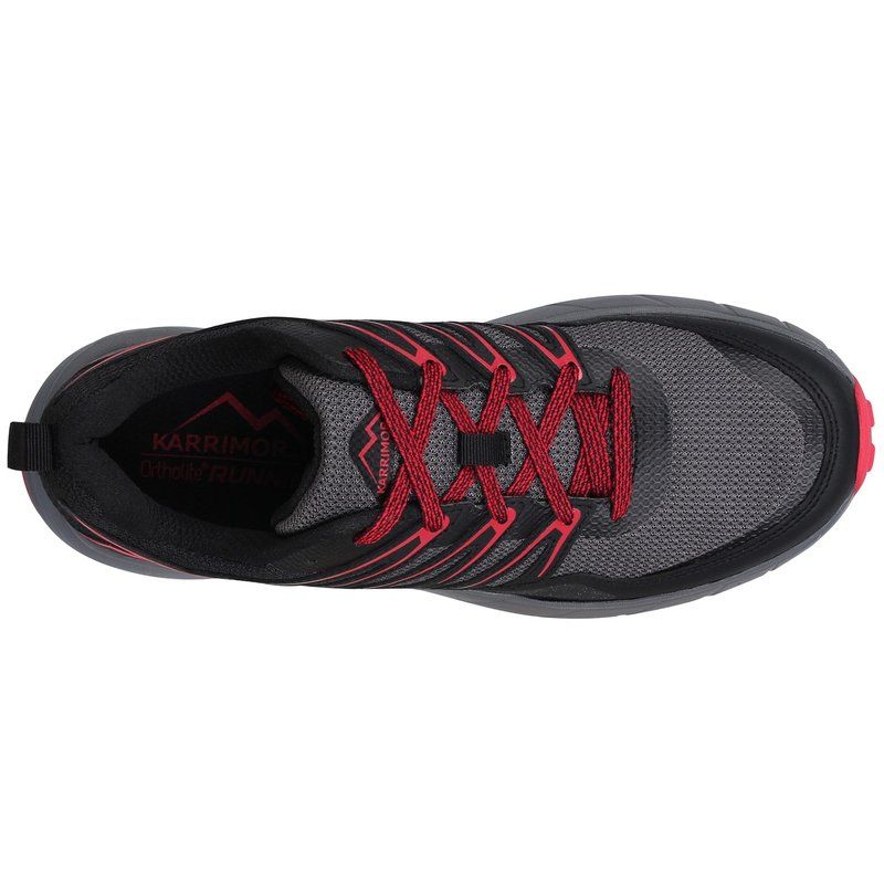カリマー メンズ シューズ スニーカー Karrimor Caracal TR Sn10 BlackGreyRed ブラック