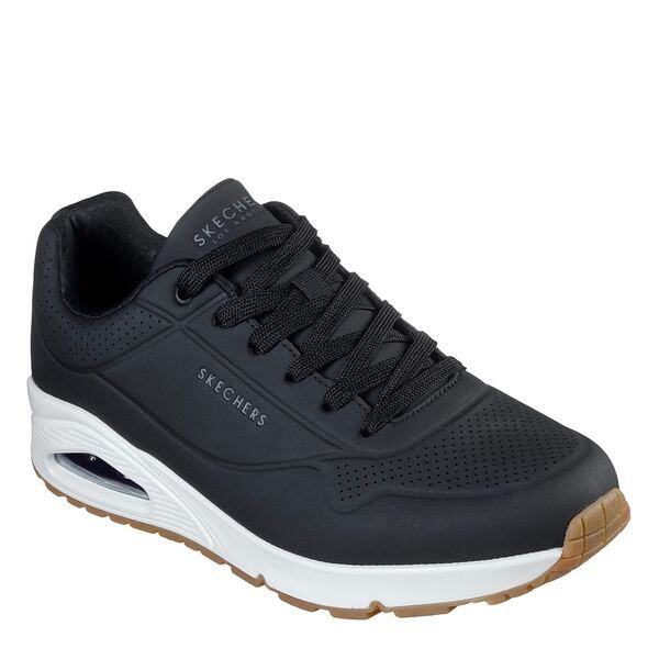 スケッチャーズ メンズ シューズ スニーカー Skechers UNO Stand On Air Mens Trainers BlackWhite ホワイト