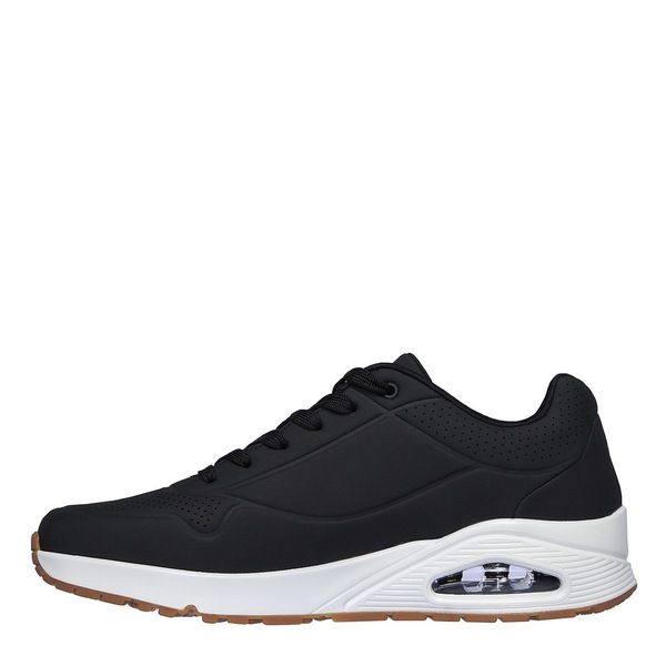 スケッチャーズ メンズ シューズ スニーカー Skechers UNO Stand On Air Mens Trainers BlackWhite ホワイト