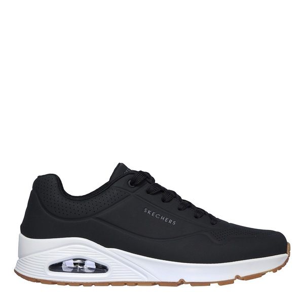 スケッチャーズ メンズ シューズ スニーカー Skechers UNO Stand On Air Mens Trainers BlackWhite ホワイト
