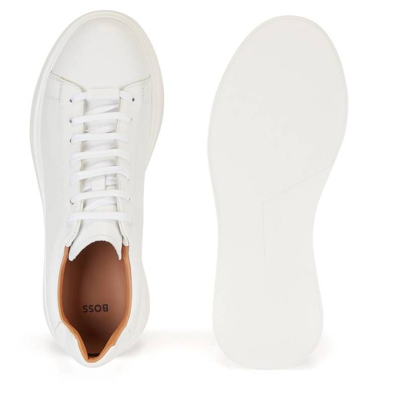 ボス メンズ シューズ スニーカー BOSS Bulton_Runn_Lt A 10240265 01 White 100 ホワイト