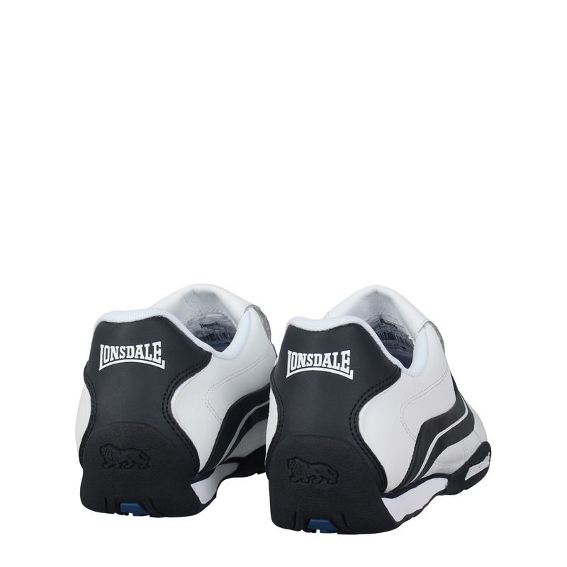 ロンズデール メンズ シューズ スニーカー Lonsdale Camden Slip Mens Trainers WhiteNavy ホワイト