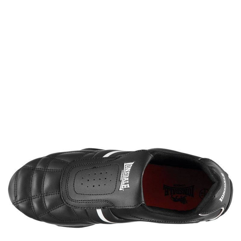 ロンズデール メンズ シューズ スニーカー Lonsdale Camden Slip Mens Trainers BlackWhite ホワイト