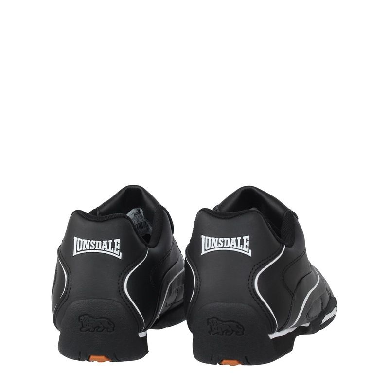 ロンズデール メンズ シューズ スニーカー Lonsdale Camden Slip Mens Trainers BlackWhite ホワイト