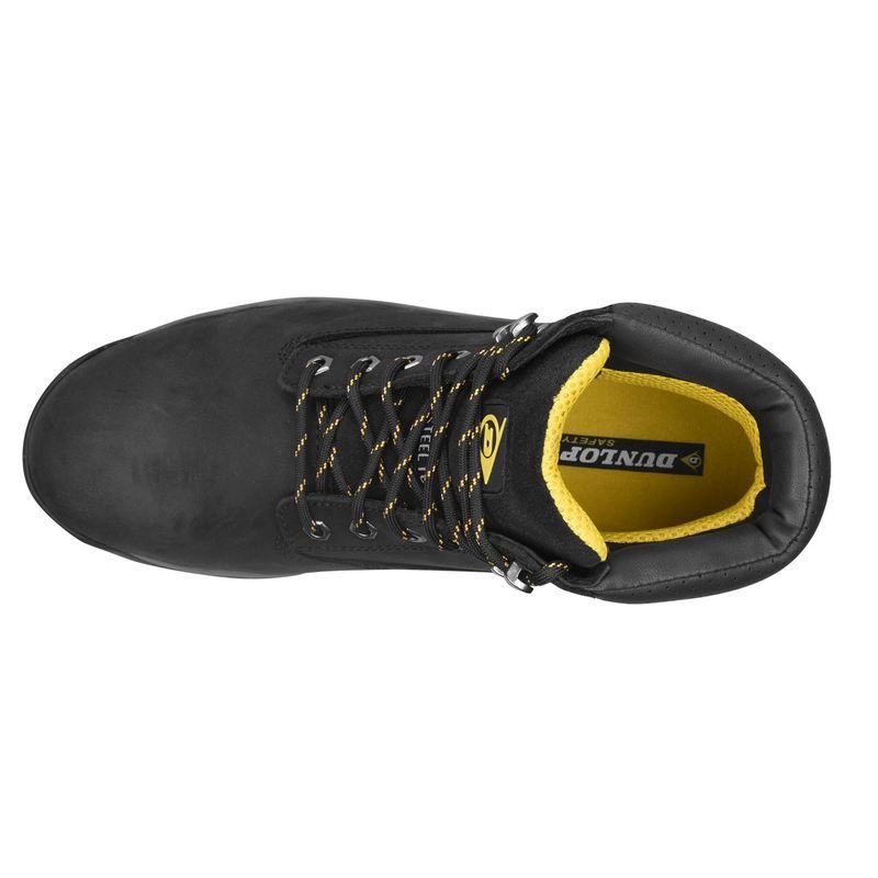 ダンロップ メンズ シューズ ブーツ・レインブーツ Tシャツ キャップ ブーツ Dunlop Safety On Site Steel Toe Cap Safety Boots Black ブラック ダンロップ メンズ シューズ ブーツ・レインブーツ Tシャツ キャップ ブーツ Dunlop Safety On Site Steel Toe Cap Safety Boots Black ブラック