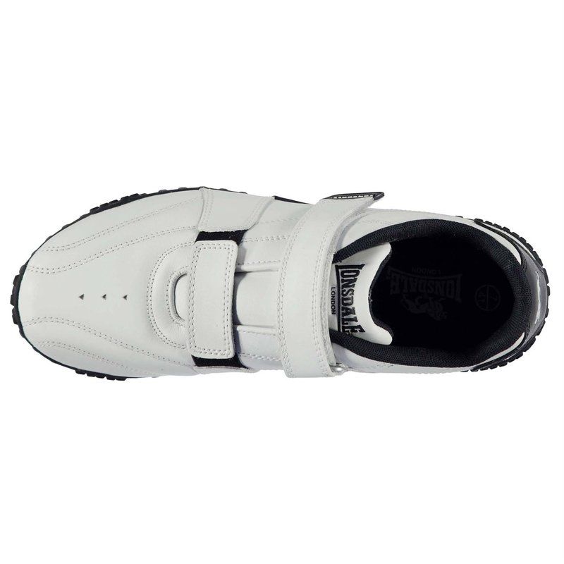 ロンズデール メンズ シューズ スニーカー Lonsdale Fulham Mens Trainers WhiteNavy ホワイト