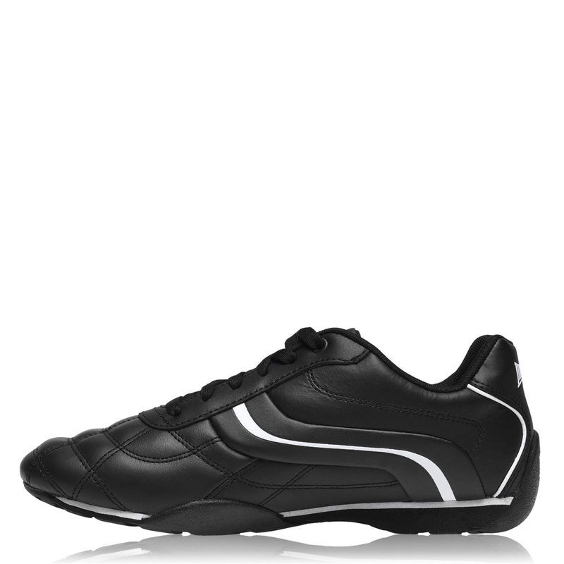 ロンズデール メンズ シューズ スニーカー Lonsdale Camden Mens Trainers BlackWhite ホワイト