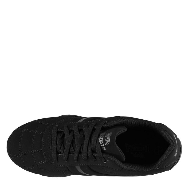 ロンズデール メンズ シューズ スニーカー Lonsdale Camden Mens Trainers BlackBlack ブラック