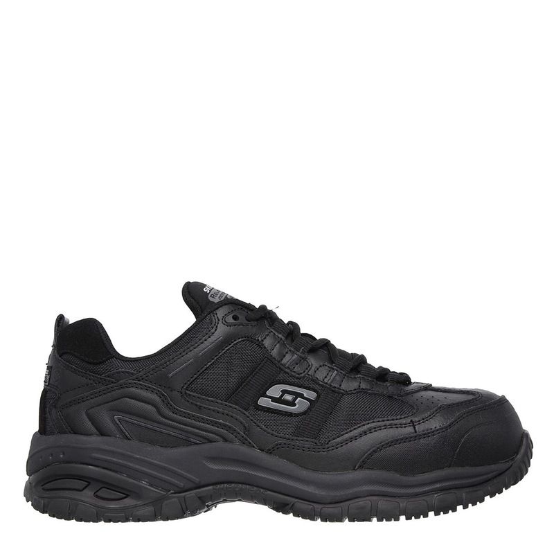 スケッチャーズ メンズ シューズ ブーツ・レインブーツ Skechers Work Stride Mens Safety Shoes BLACK ブラック