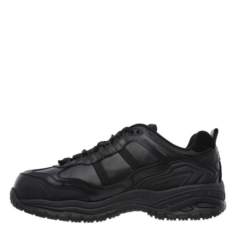 スケッチャーズ メンズ シューズ ブーツ・レインブーツ Skechers Work Stride Mens Safety Shoes BLACK ブラック