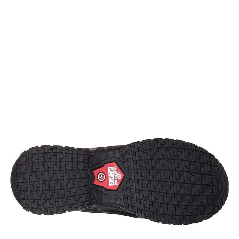 スケッチャーズ メンズ シューズ ブーツ・レインブーツ Skechers Work Stride Mens Safety Shoes BLACK ブラック