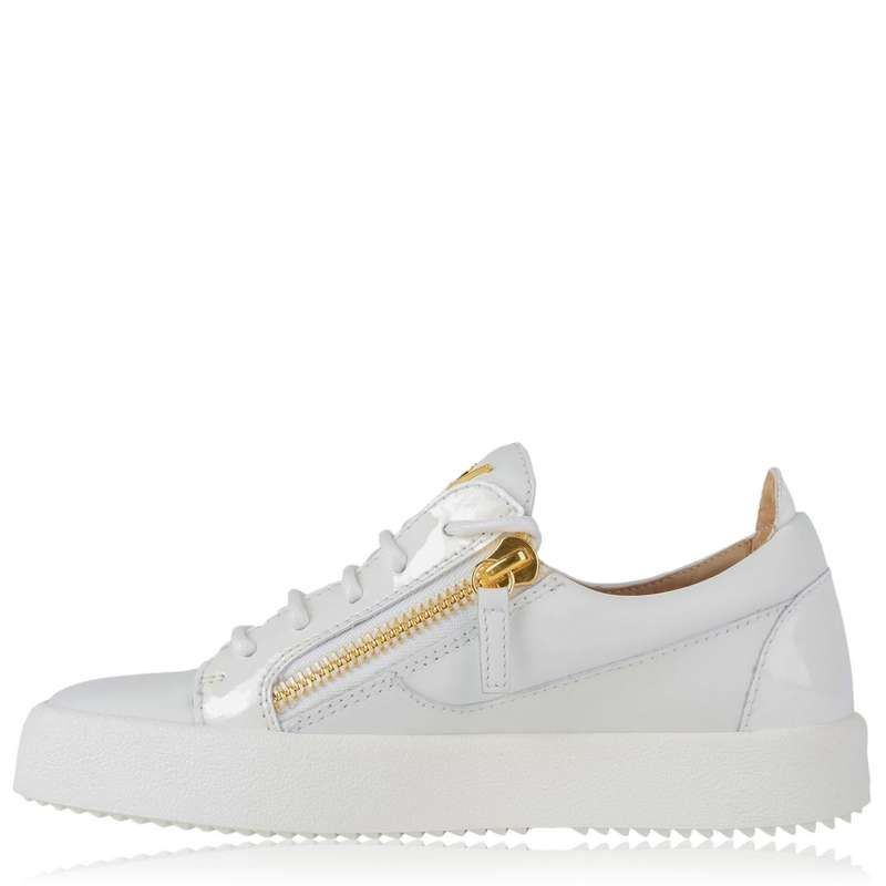 ジュゼッペザノッティ メンズ シューズ スニーカー GIUSEPPE ZANOTTI May Patent Trainers White 86439 ホワイト