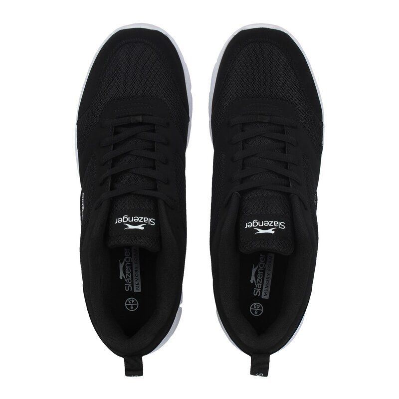 スラセンジャー メンズ シューズ スニーカー メッシュ Slazenger Force Mesh Sn00 BlackWhite ホワイト スラセンジャー メンズ シューズ スニーカー メッシュ Slazenger Force Mesh Sn00 BlackWhite ホワイト