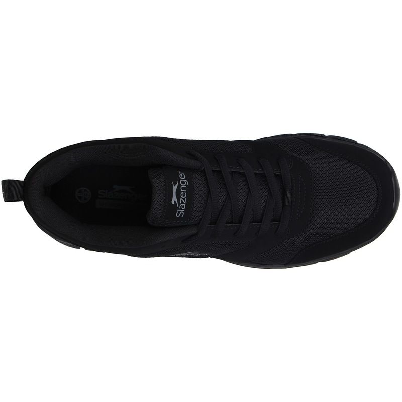 スラセンジャー メンズ シューズ スニーカー メッシュ Slazenger Force Mesh Sn00 BlackBlack ブラック