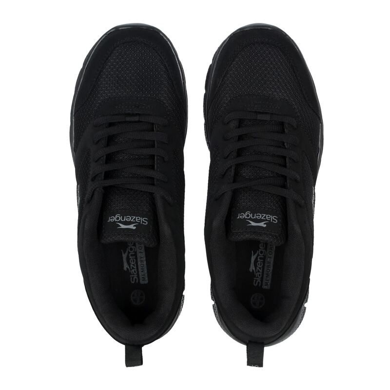 スラセンジャー メンズ シューズ スニーカー メッシュ Slazenger Force Mesh Sn00 BlackBlack ブラック