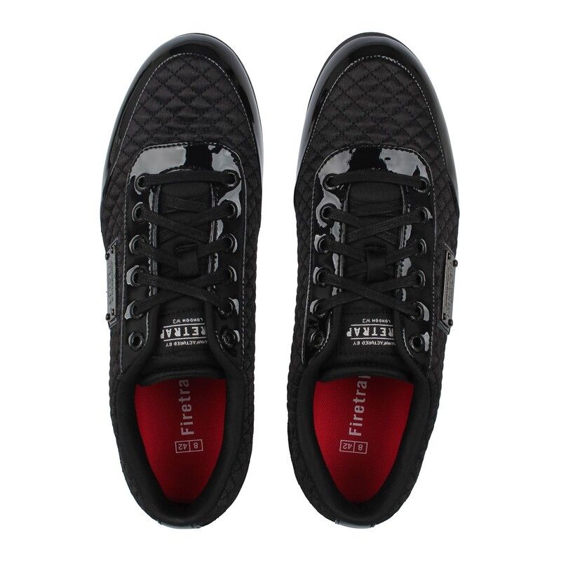 ファイヤートラップ メンズ シューズ スニーカー Firetrap Dr Domello Mens Trainers BlackBlack ブラック