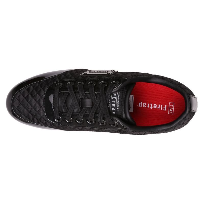 ファイヤートラップ メンズ シューズ スニーカー Firetrap Dr Domello Mens Trainers BlackBlack ブラック