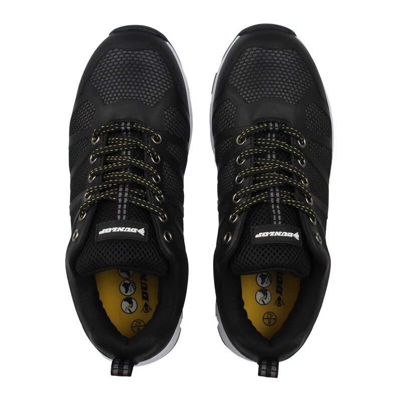 ダンロップ メンズ シューズ スニーカー Dunlop Reno Memory Foam Mens Saftety Shoes Black ブラック ダンロップ メンズ シューズ スニーカー Dunlop Reno Memory Foam Mens Saftety Shoes Black ブラック