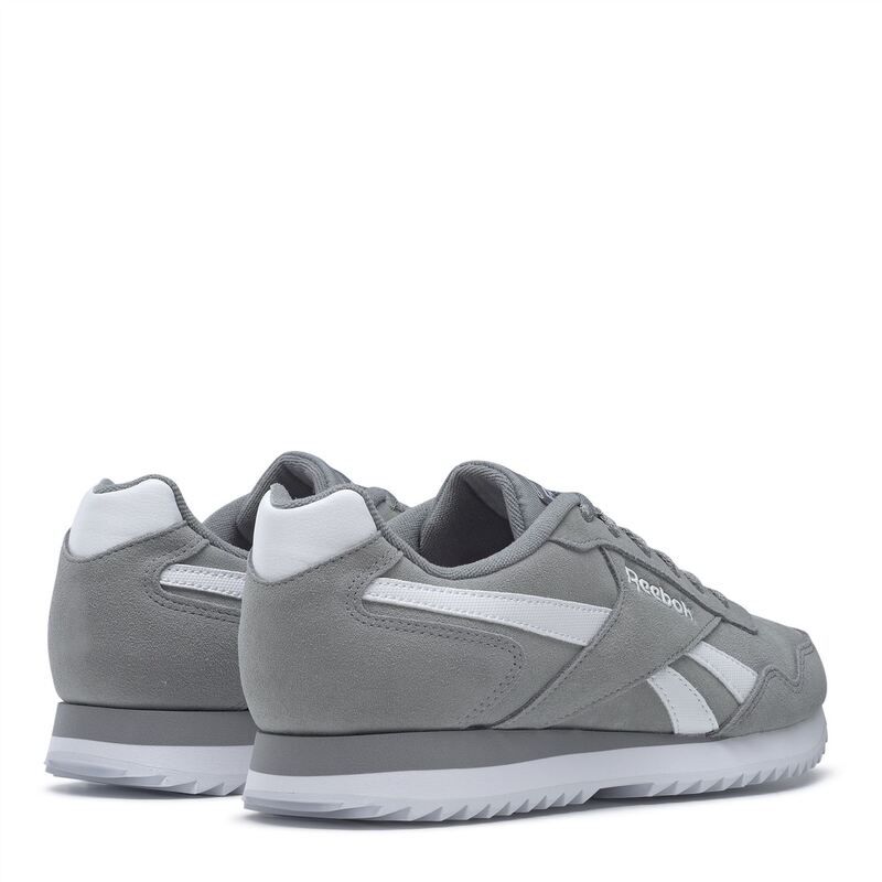 リーボック メンズ シューズ スニーカー Reebok Royal Glide Ripple Mens Shoes LtGreyWhite ホワイト