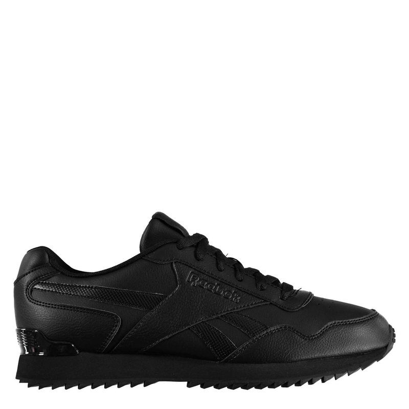 リーボック メンズ シューズ スニーカー Reebok Royal Glide Mens Trainers Triple Black ブラック