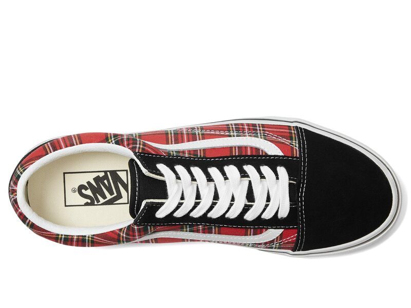 バンズ メンズ シューズ スニーカー Vans Old Skool Plaid Red レッド バンズ メンズ シューズ スニーカー Vans Old Skool Plaid Red レッド